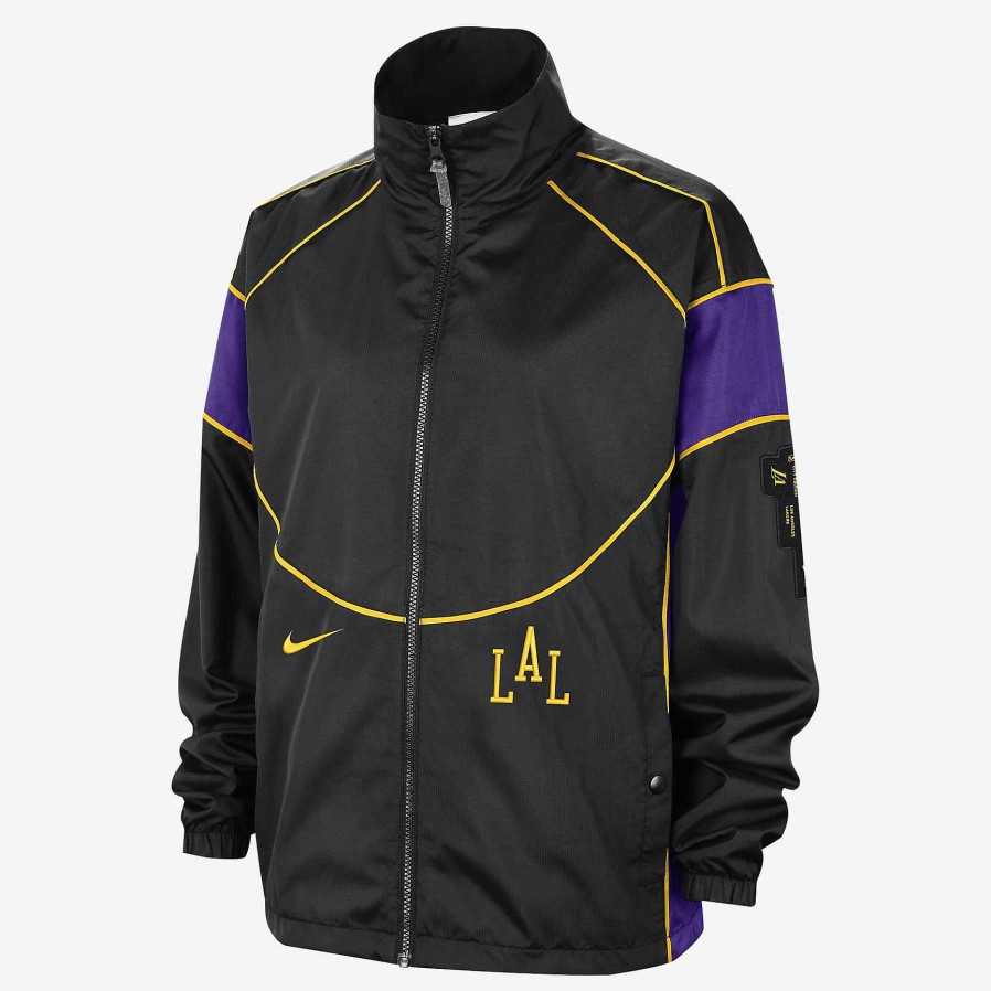 Damen Nike Oberbekleidung Und Jacken | Los Angeles Lakers Swoosh Fly 2023/24 City Edition