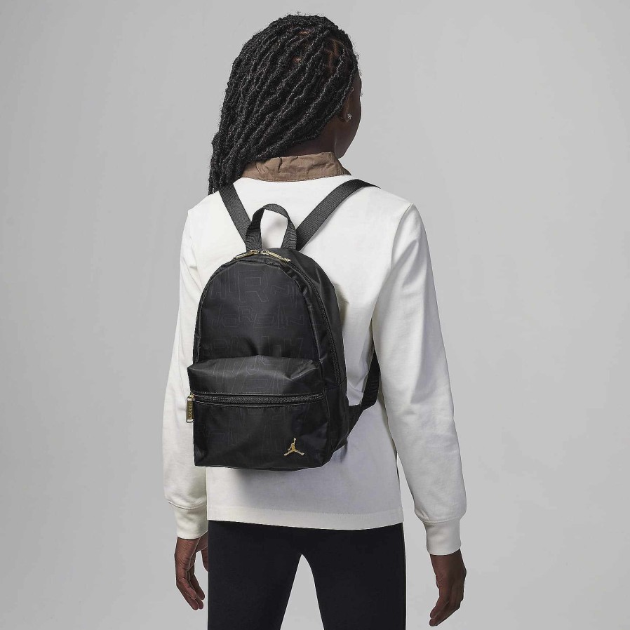 Zubehor Nike | Mini-Rucksack „Jordan Und Gold".