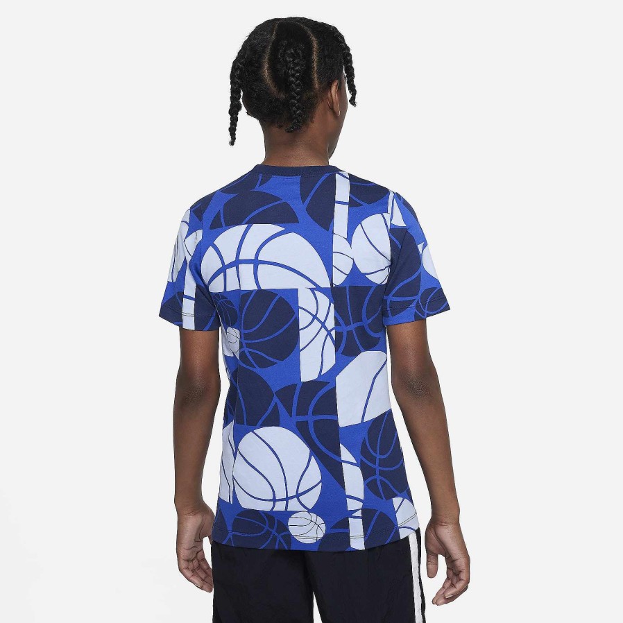 Kinder Nike Tops Und T-Shirts | Nike Sportswear Kultur Des Basketballs