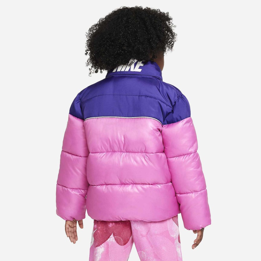 Kinder Nike Oberbekleidung Und Jacken | Nike Colorblock Pufferjacke