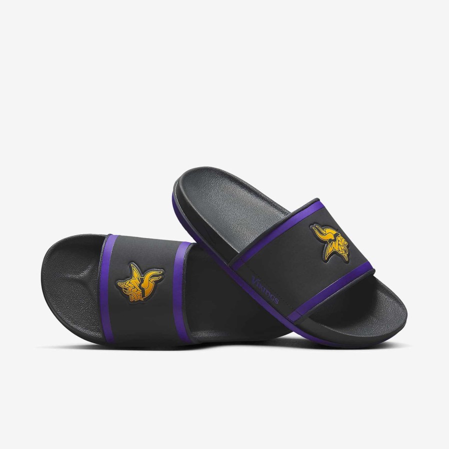 Herren Nike Sandalen Und Pantoletten | Nike Offcourt (Nfl Minnesota Vikings)