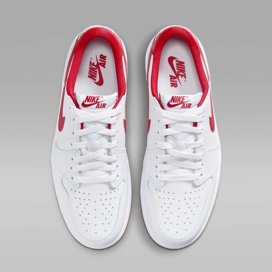 Herren Nike Cyber Monday-Schuhe | Air Jordan 1 Low Og „Weis/Rot"