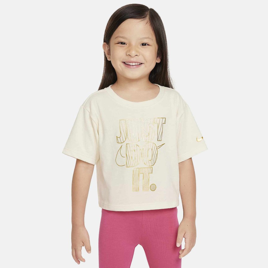 Kinder Nike Tops Und T-Shirts | Nike Shine Boxy T-Shirt