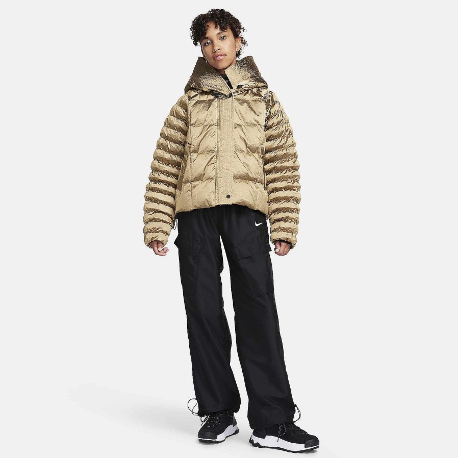 Damen Nike Oberbekleidung Und Jacken | Nike Sportswear Swoosh Puffer Shine Primaloft®