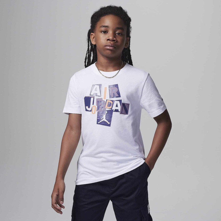 Kinder Nike Cyber Monday-Kleidung | Air Jordan Cutout T-Shirt