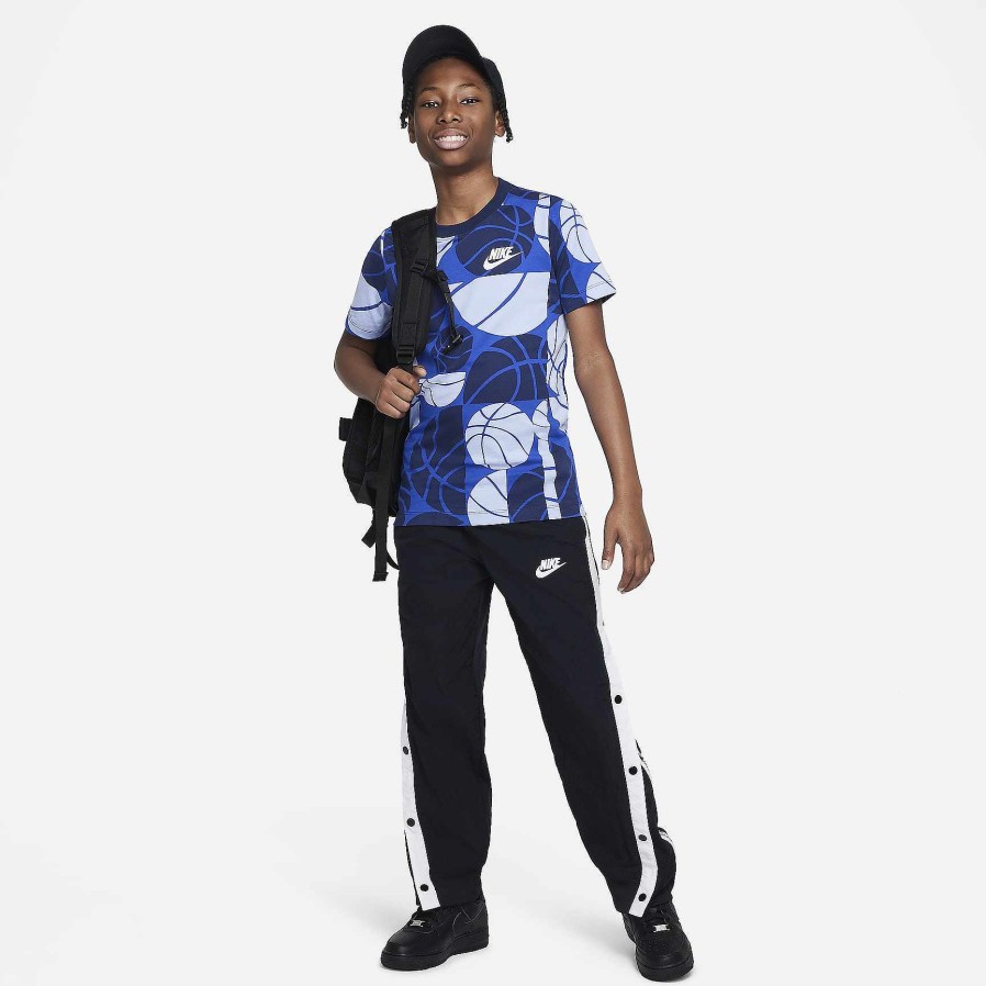 Kinder Nike Tops Und T-Shirts | Nike Sportswear Kultur Des Basketballs