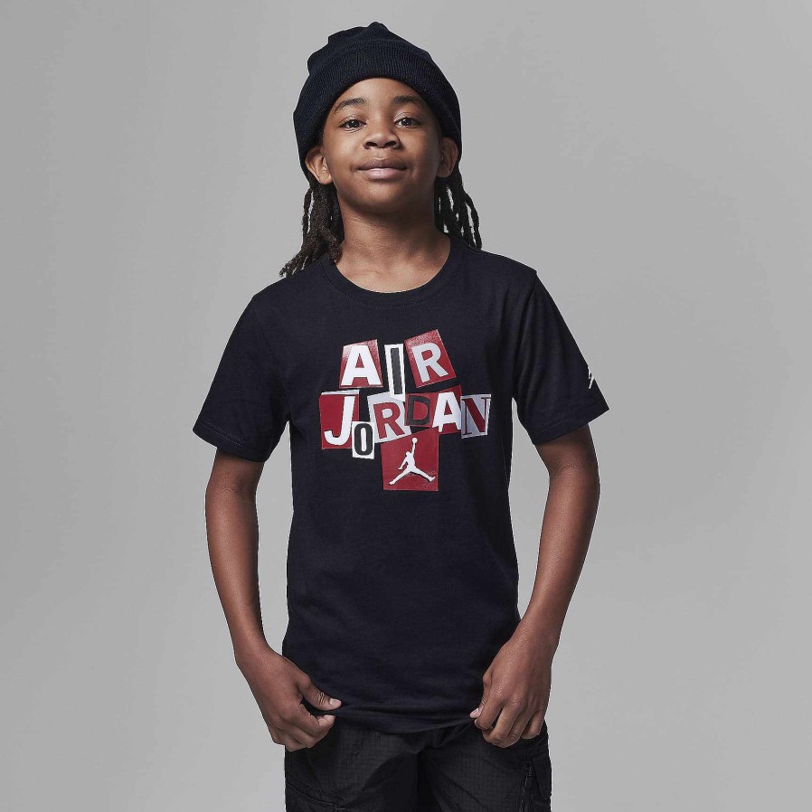 Kinder Nike Cyber Monday-Kleidung | Air Jordan Cutout T-Shirt