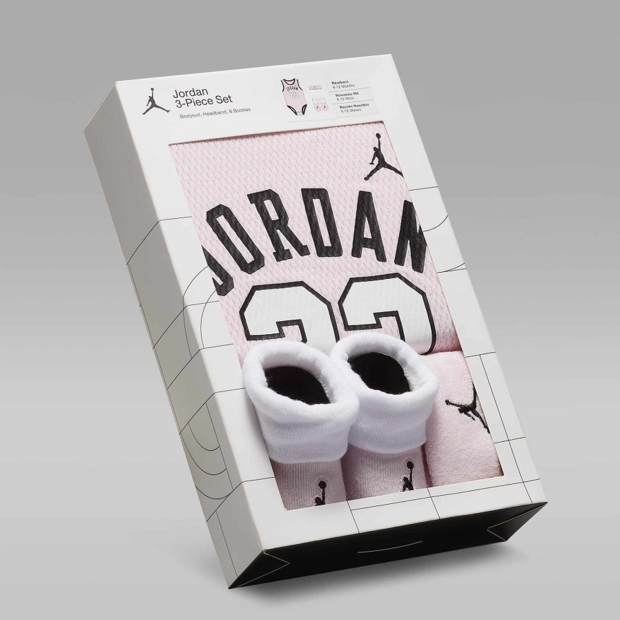 Kinder Nike Jordanien | Jordan 3-Teiliges Mesh-Jersey-Body-Box-Set