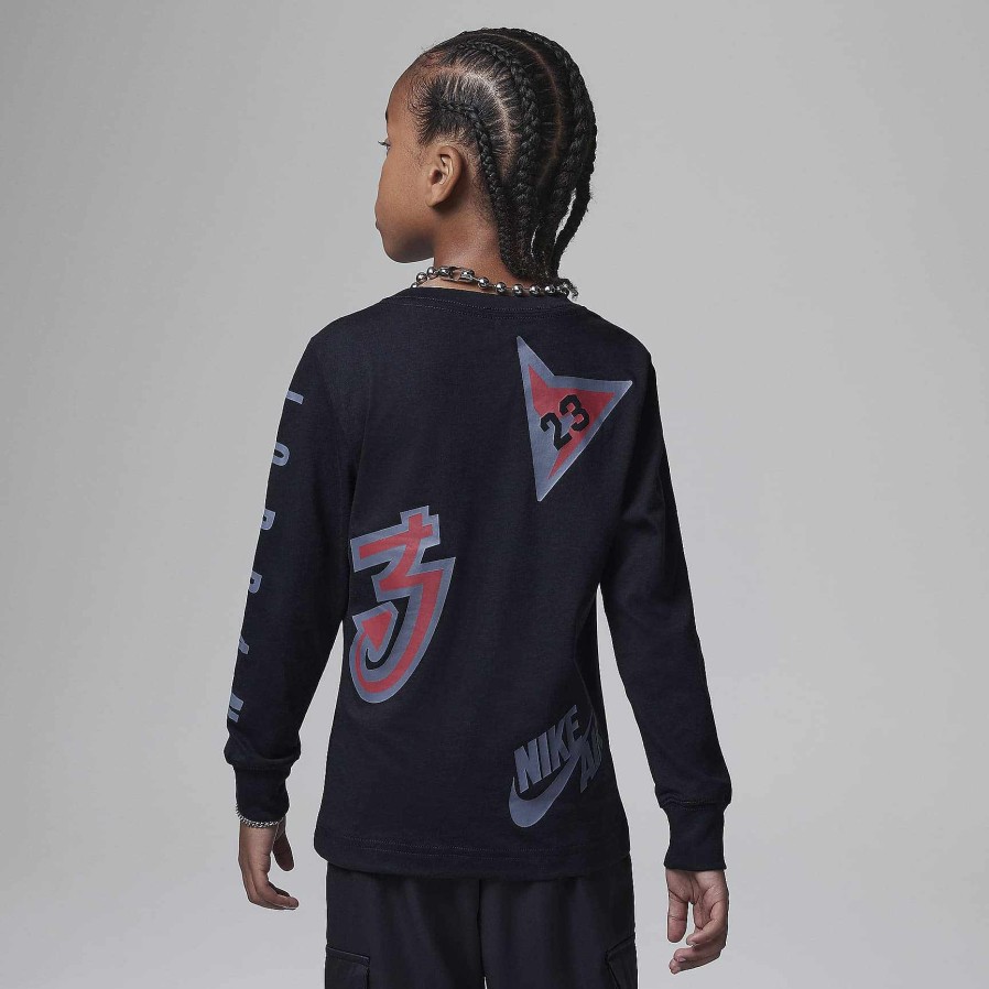 Kinder Nike Passende Sets | Jordan Allover Retro Langarm-T-Shirt