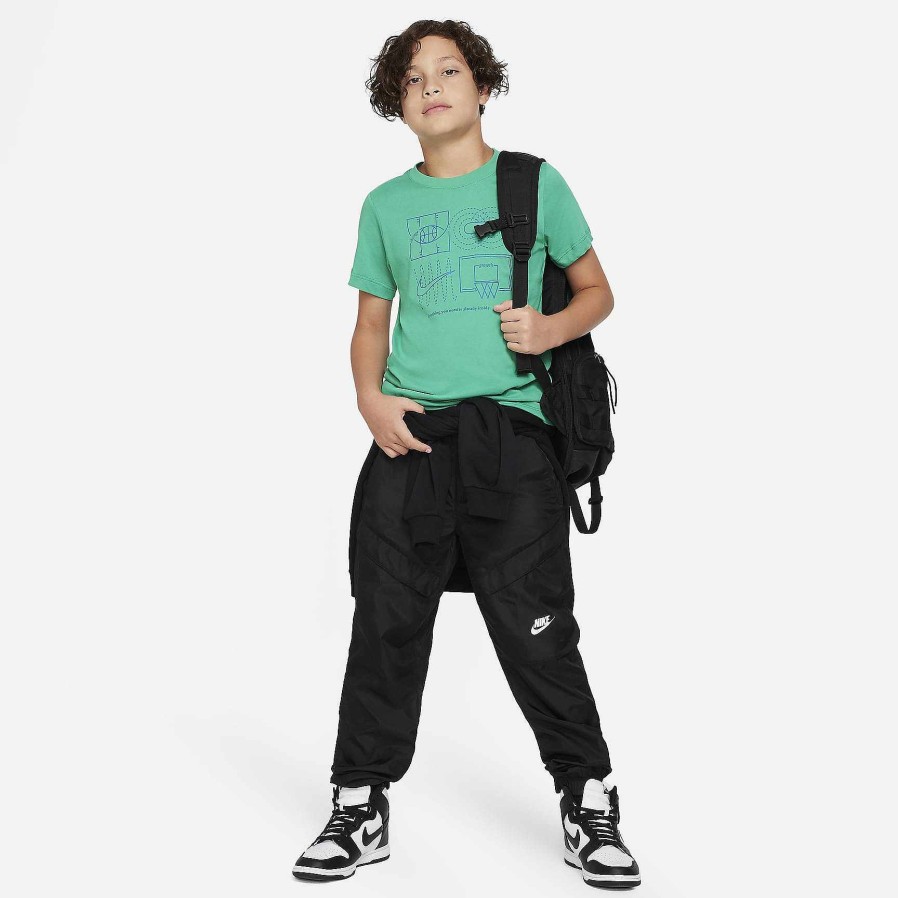 Kinder Nike Tops Und T-Shirts | Nike Sportswear Kultur Des Basketballs