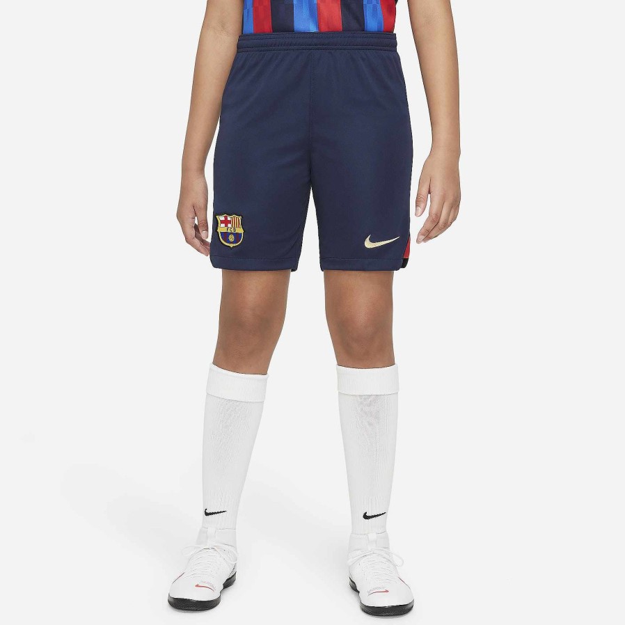 Kinder Nike Kurze Hose | Fc Barcelona 2022/23 Stadionheim