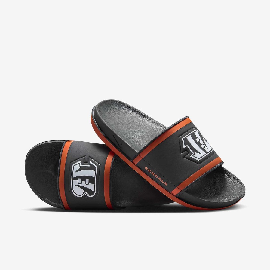 Herren Nike Sandalen Und Pantoletten | Nike Offcourt (Nfl Cincinnati Bengals)