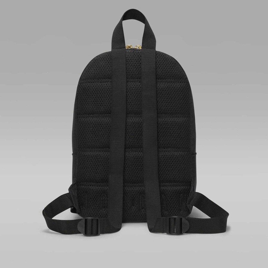 Zubehor Nike | Jordan Mini-Rucksack In Schwarz Und Gold