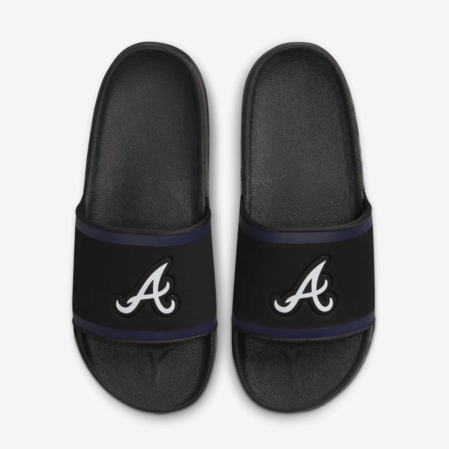 Herren Nike Sandalen Und Pantoletten | Nike Offcourt (Mlb Atlanta Braves)