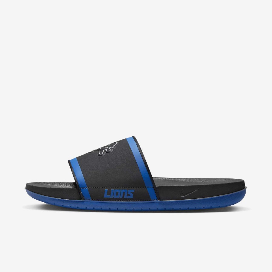 Herren Nike Sandalen Und Pantoletten | Nike Offcourt (Nfl Detroit Lions)