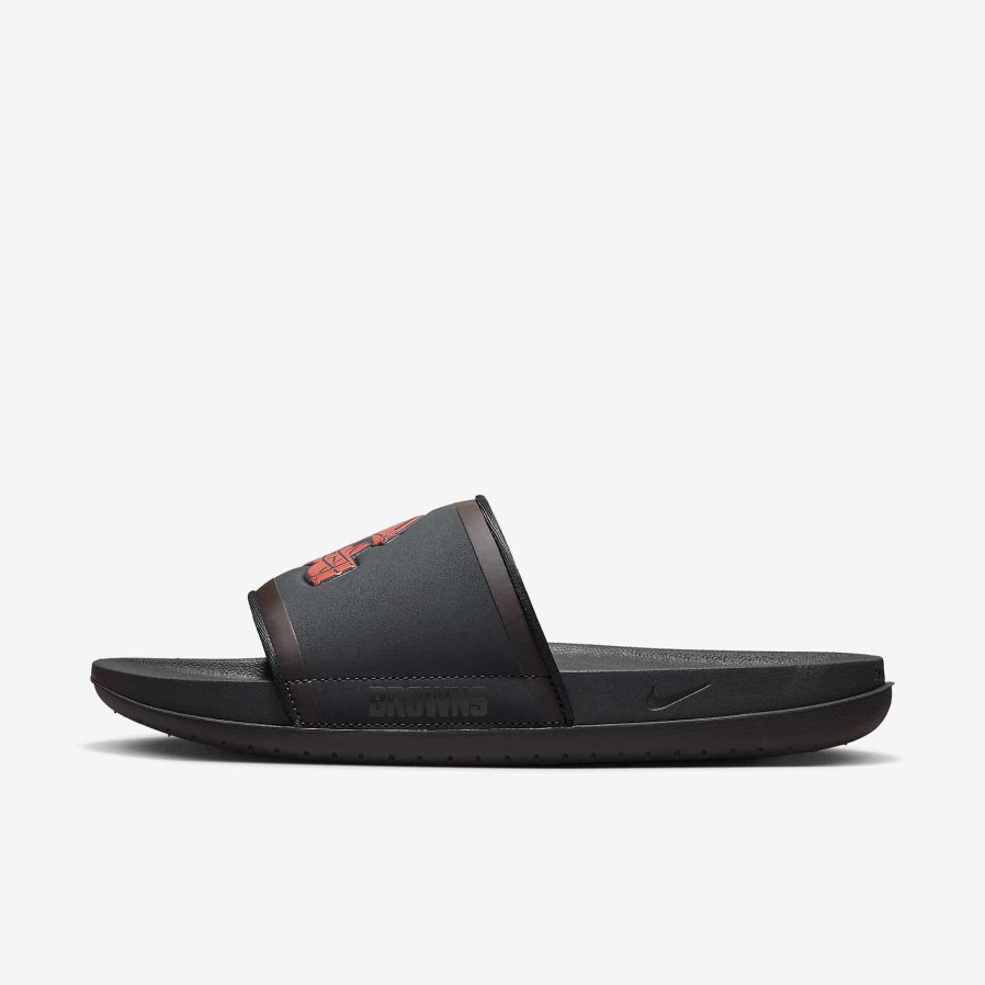 Herren Nike Sandalen Und Pantoletten | Nike Offcourt (Nfl Cleveland Browns)