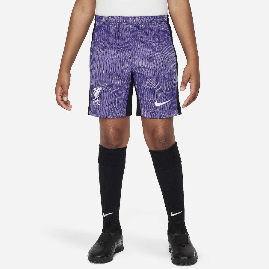 Kinder Nike Kurze Hose | Liverpool Fc 2023/24 Stadiondritter