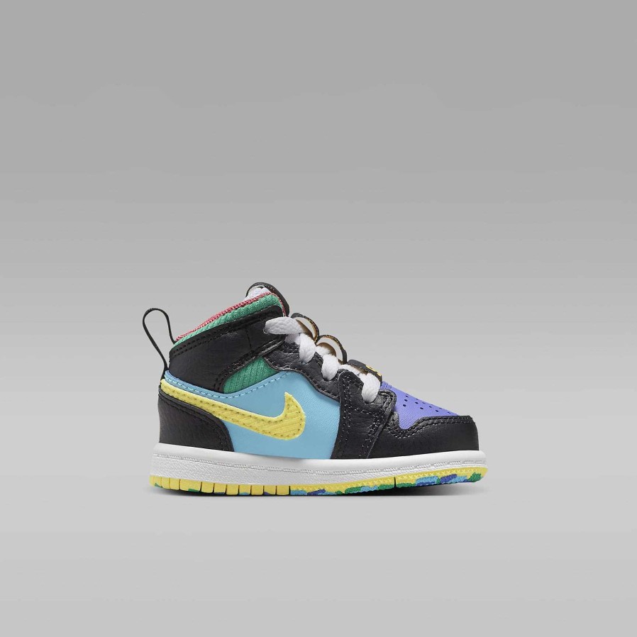 Kinder Nike Lebensstil | Jordan 1 Mid Sneaker School