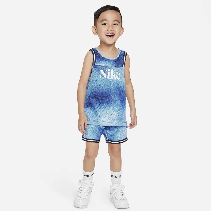 Kinder Nike Tops Und T-Shirts | Nike Culture Of Basketball Bedruckte Pinnie