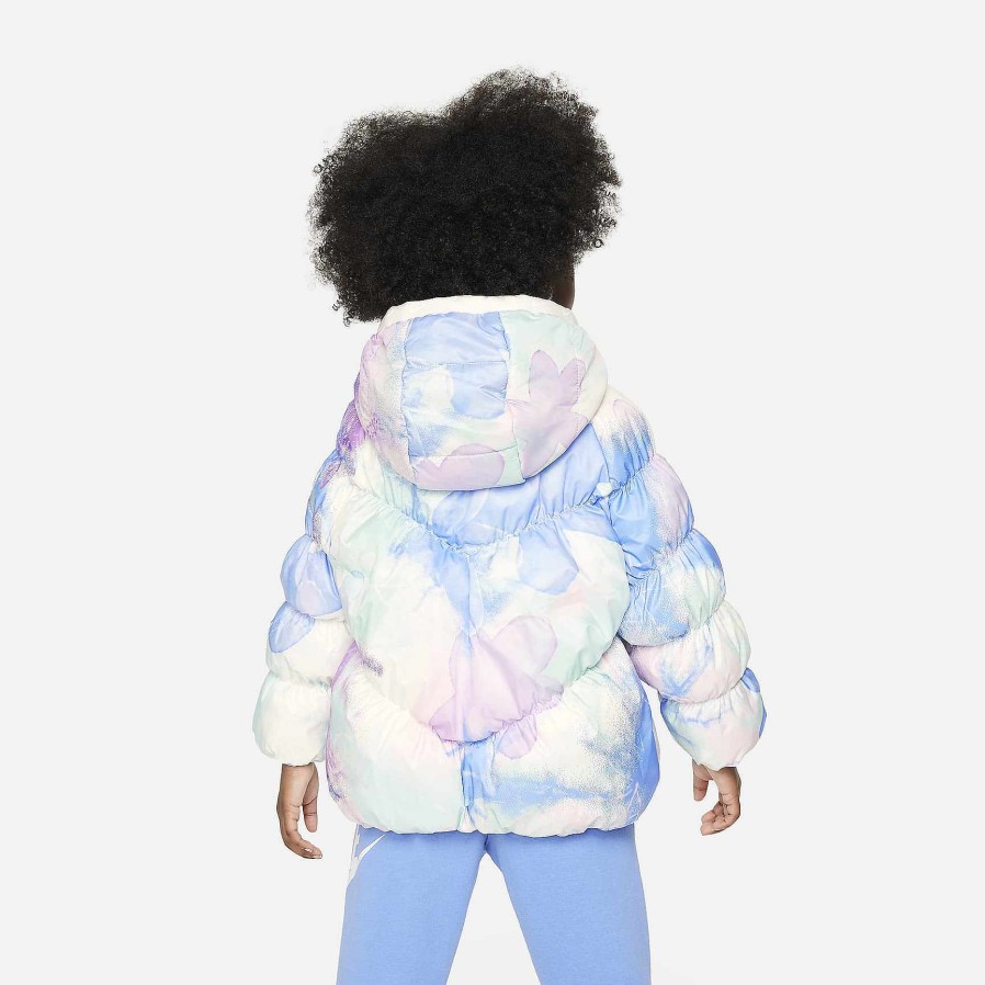 Kinder Nike Oberbekleidung Und Jacken | Nike Swoosh Chevron Pufferjacke