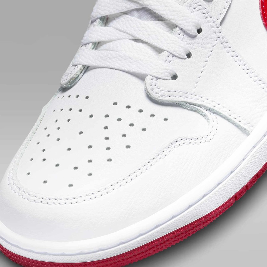 Damen Nike Lebensstil | Air Jordan 1 Low Og „Weis/Rot"