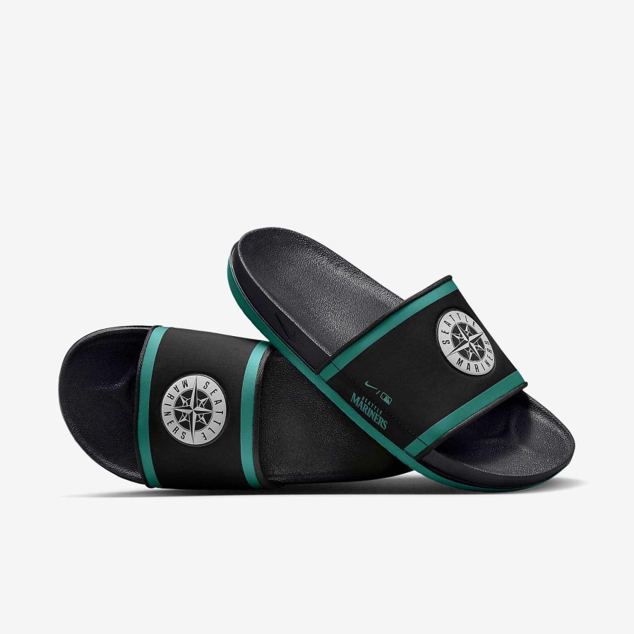 Herren Nike Sandalen Und Pantoletten | Nike Offcourt (Mlb Seattle Mariners)