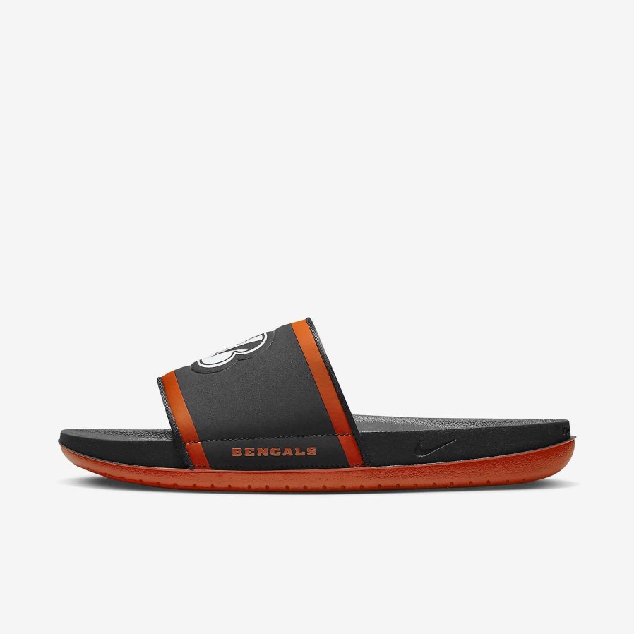 Herren Nike Sandalen Und Pantoletten | Nike Offcourt (Nfl Cincinnati Bengals)