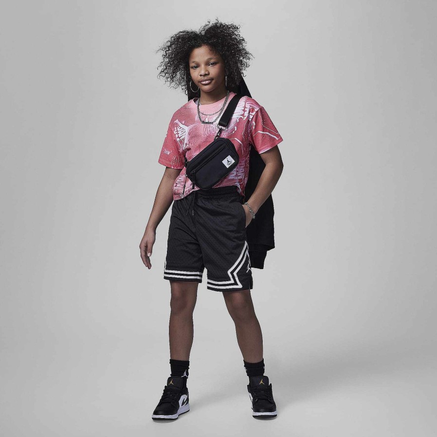 Kinder Nike Jordanien | Jordan Essentials New Wave T-Shirt Mit Allover-Print