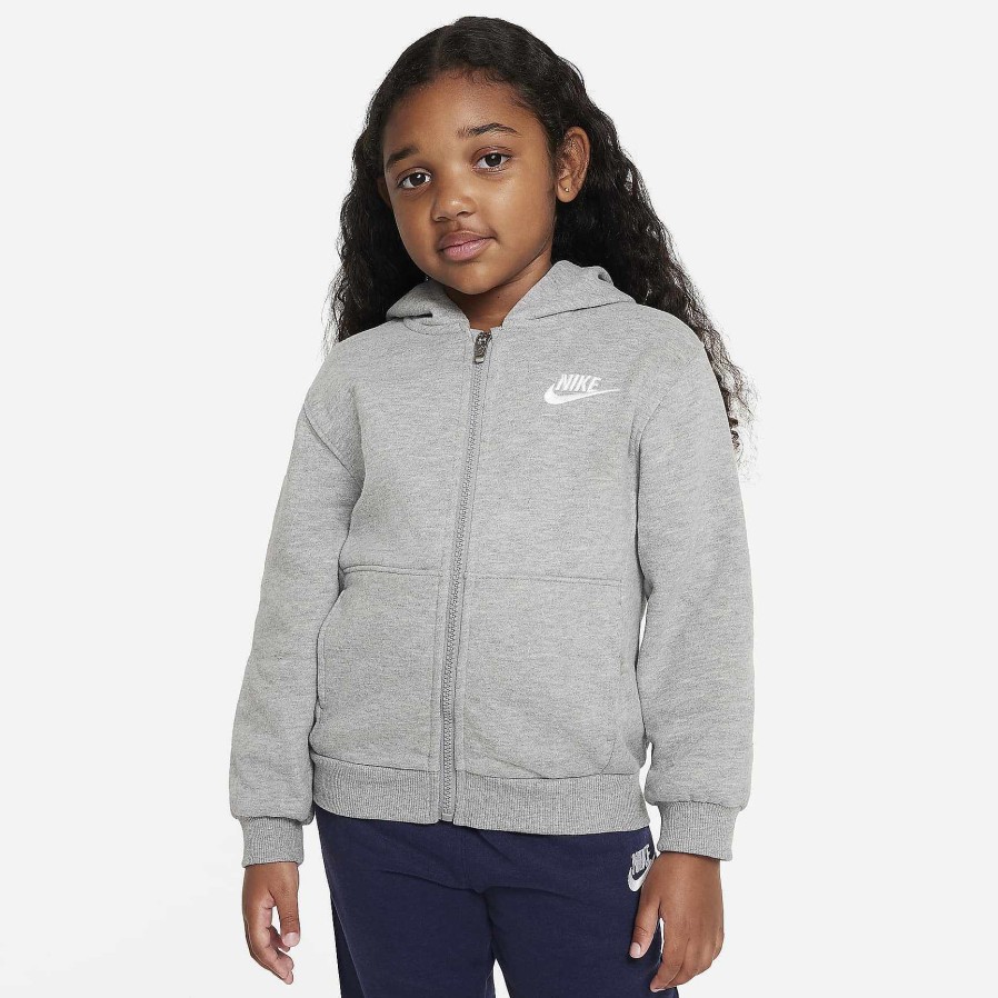 Kinder Nike Hoodies & Sweatshirts | Nike Sportswear Club Fleece Mit Durchgehendem Reisverschluss