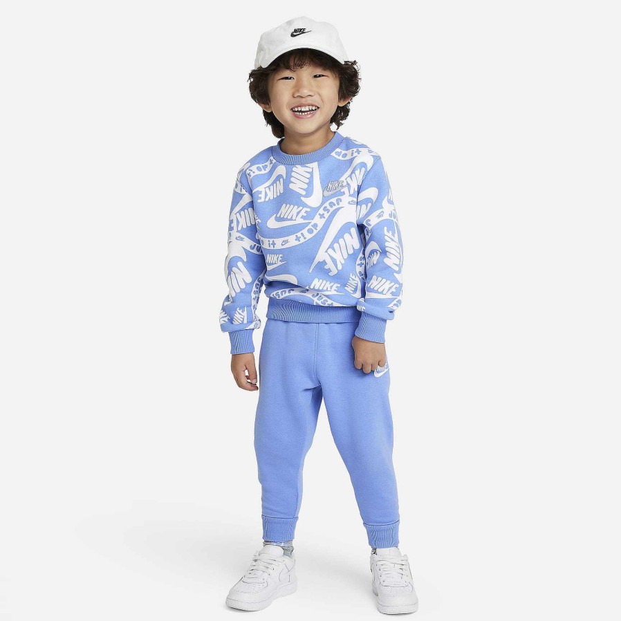 Kinder Nike Passende Sets | Bedrucktes Nike Sportswear Club-Set