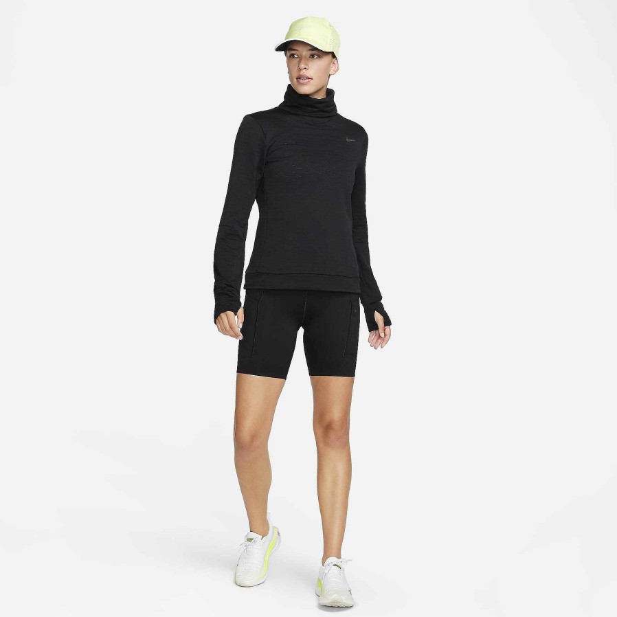 Damen Nike Tops Und T-Shirts | Nike Therma-Fit Swift Element