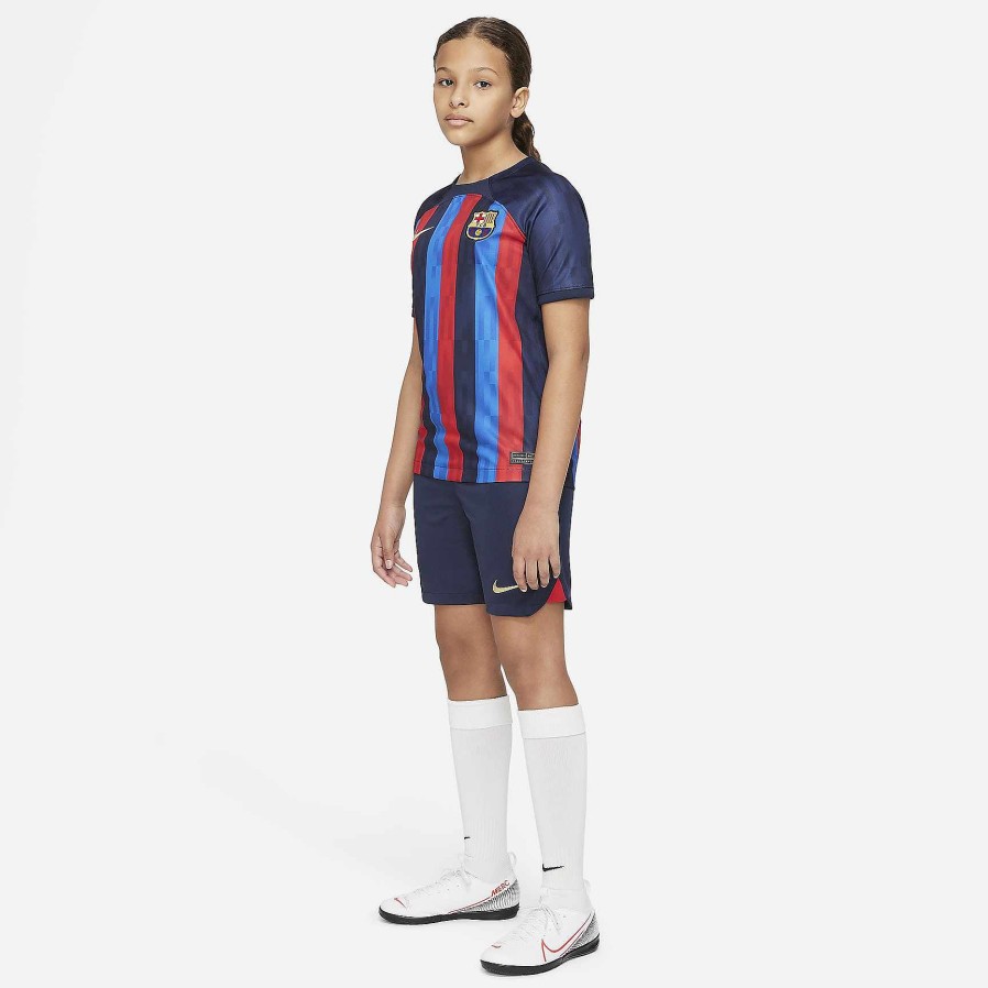 Kinder Nike Kurze Hose | Fc Barcelona 2022/23 Stadionheim