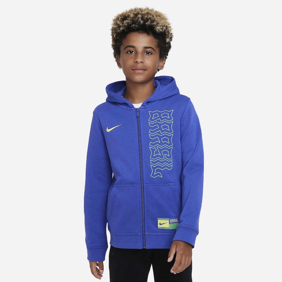 Kinder Nike Hoodies & Sweatshirts | Brasilien-Club-Fleece