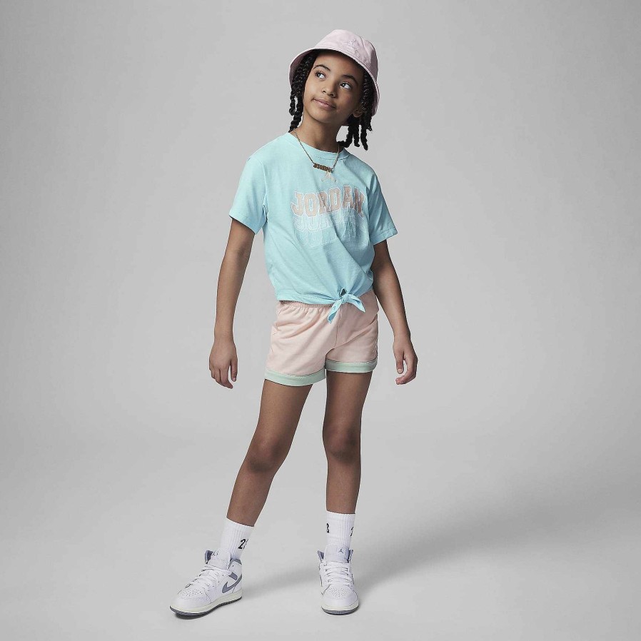 Kinder Nike Cyber Monday-Kleidung | Jordan Wave Icon Play Shorts-Set