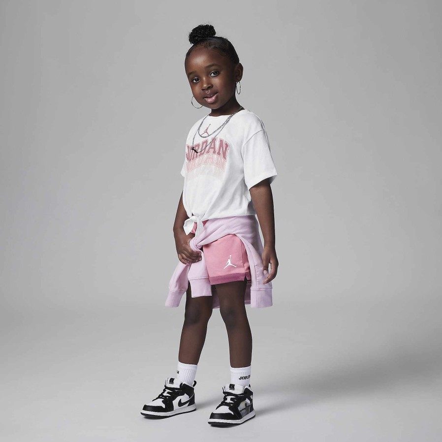 Kinder Nike Cyber Monday-Kleidung | Jordan Wave Icon Play Shorts-Set