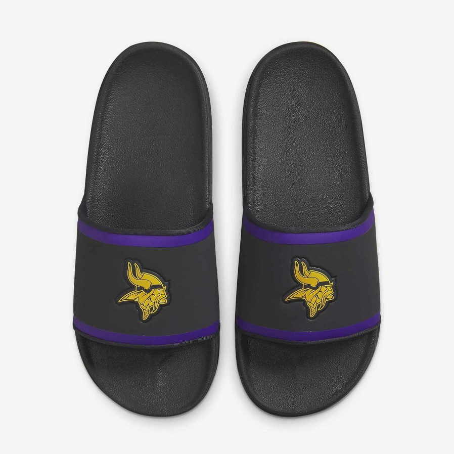 Herren Nike Sandalen Und Pantoletten | Nike Offcourt (Nfl Minnesota Vikings)