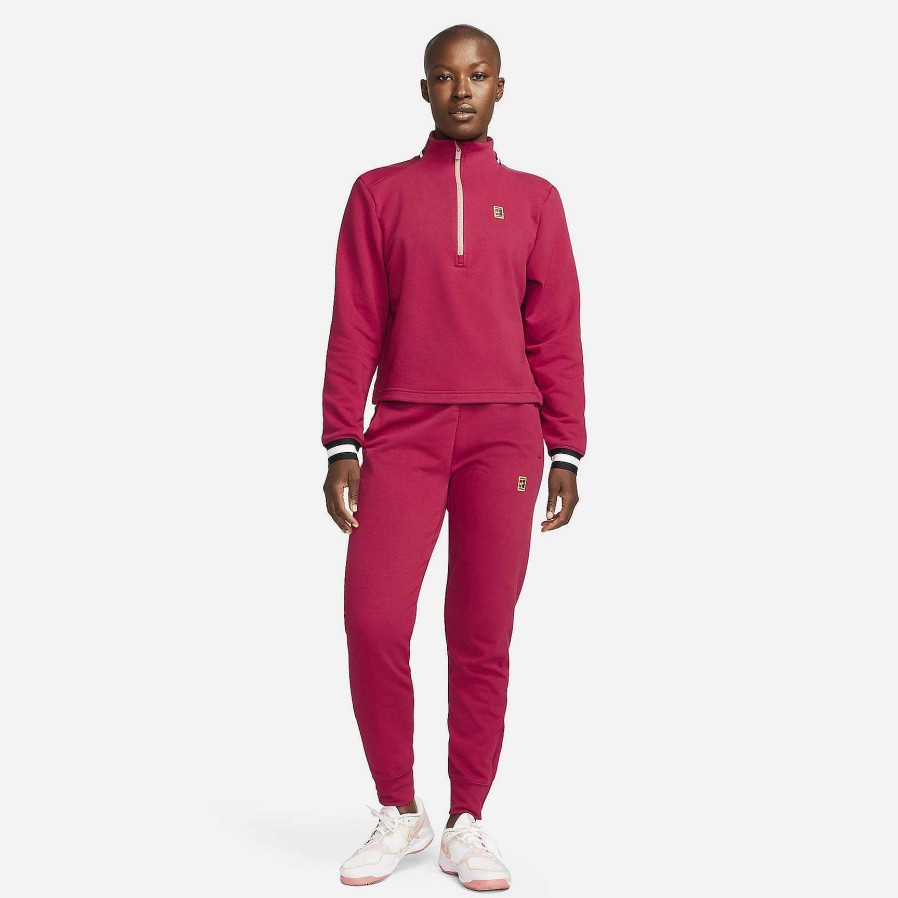 Damen Nike Tops Und T-Shirts | Nikecourt Dri-Fit Heritage