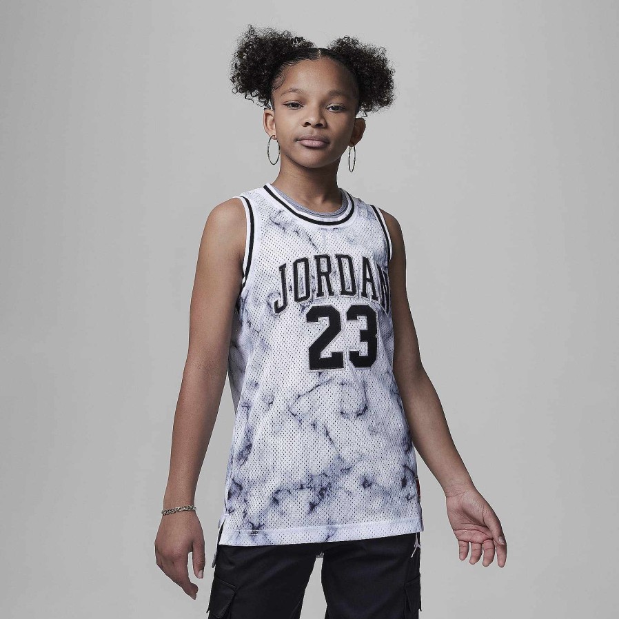 Kinder Nike Jordanien | Gestreiftes Jordan 23-Trikot