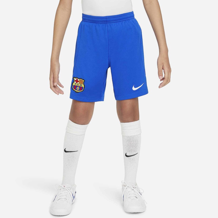 Kinder Nike Kurze Hose | Fc Barcelona 2023/24 Stadion Auswarts