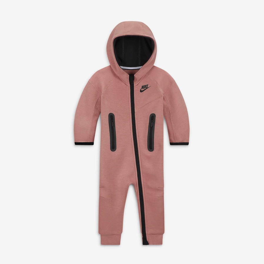 Kinder Nike Passende Sets | Nike Sportswear Tech Fleece-Overall Mit Kapuze