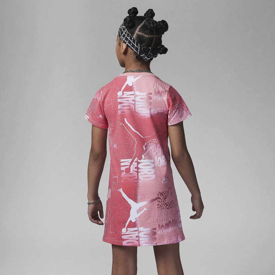 Kinder Nike Jordanien | Jordan Essentials New Wave Allover-Print-Kleid